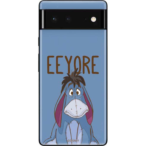 Disney Winnie the Pooh Eeyore Portrait Google Pixel 6 Skin